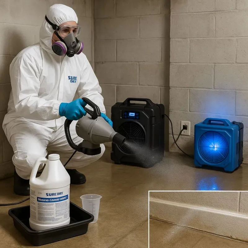 Sanitization and Odor Removal process in Haddon Heights, NJ