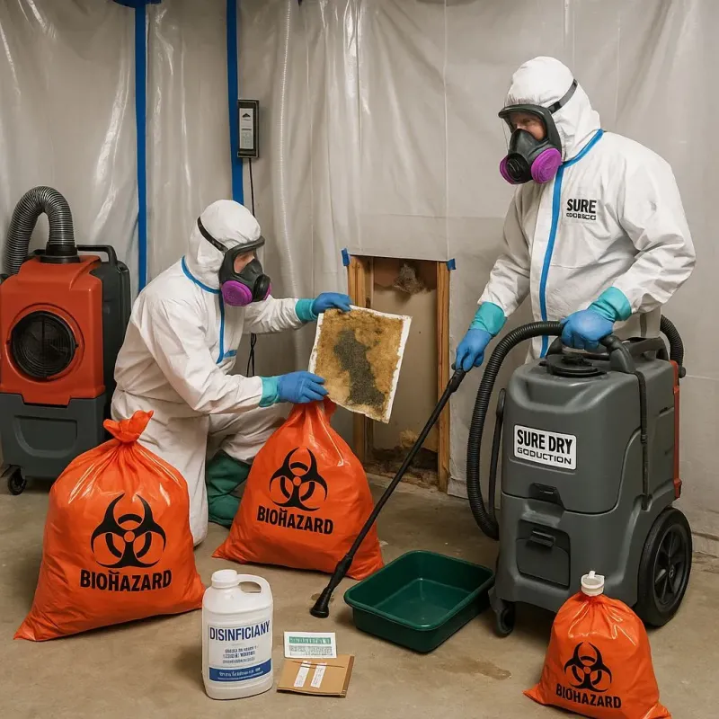 Contaminated Water Handling Protocols process in Haddon Heights, NJ