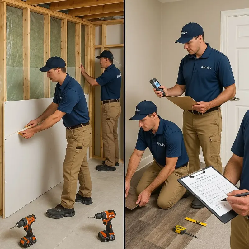 Repairs and Reconstruction process in Haddon Heights, NJ